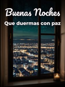 Buenas noches para mi esposo para celular