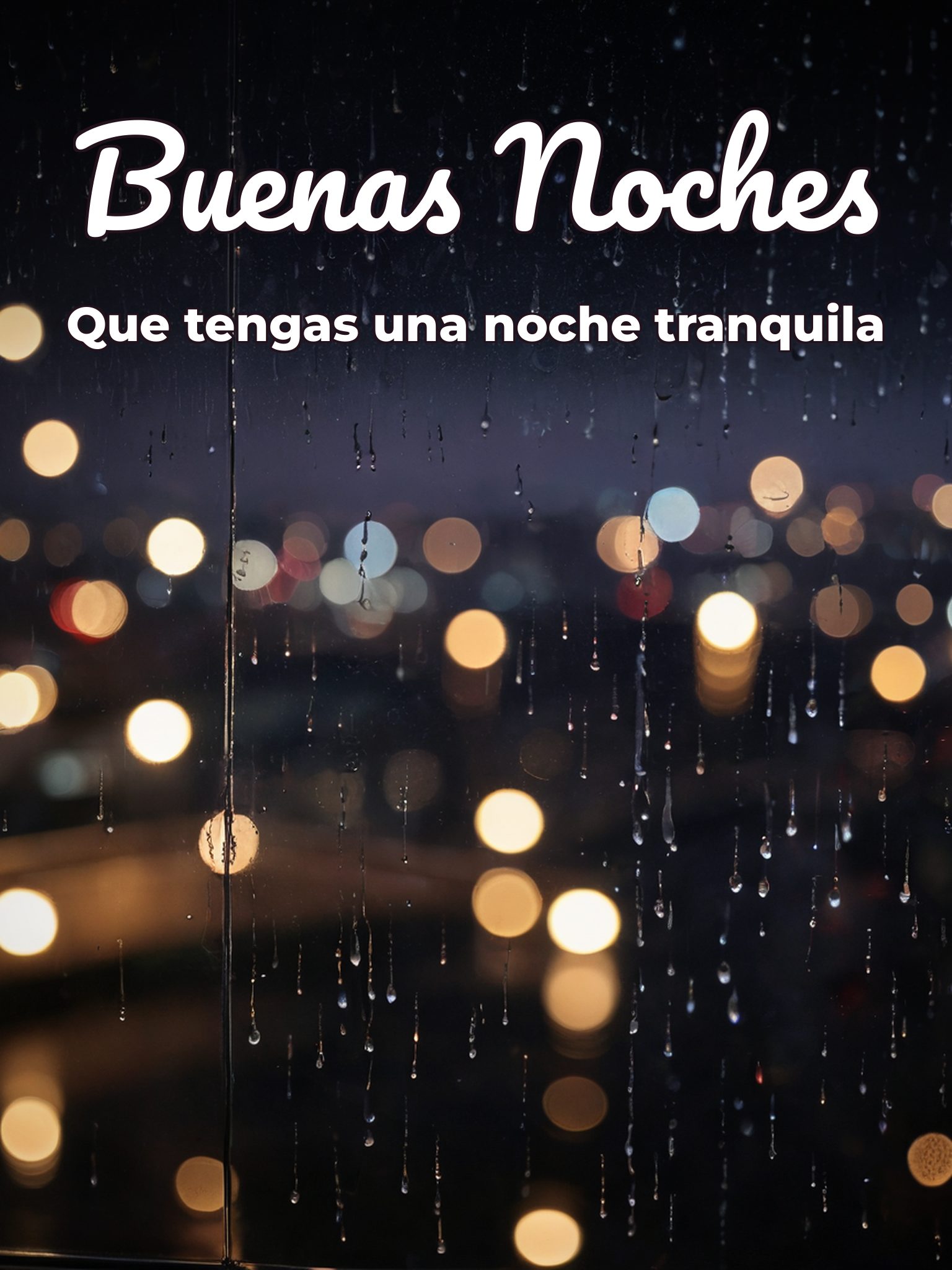 Buenas noches para mi esposo para Facebook
