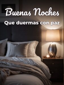Buenas noches para mi esposo para WhatsApp