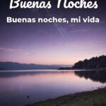 buenas noches buenas noches, mi vida