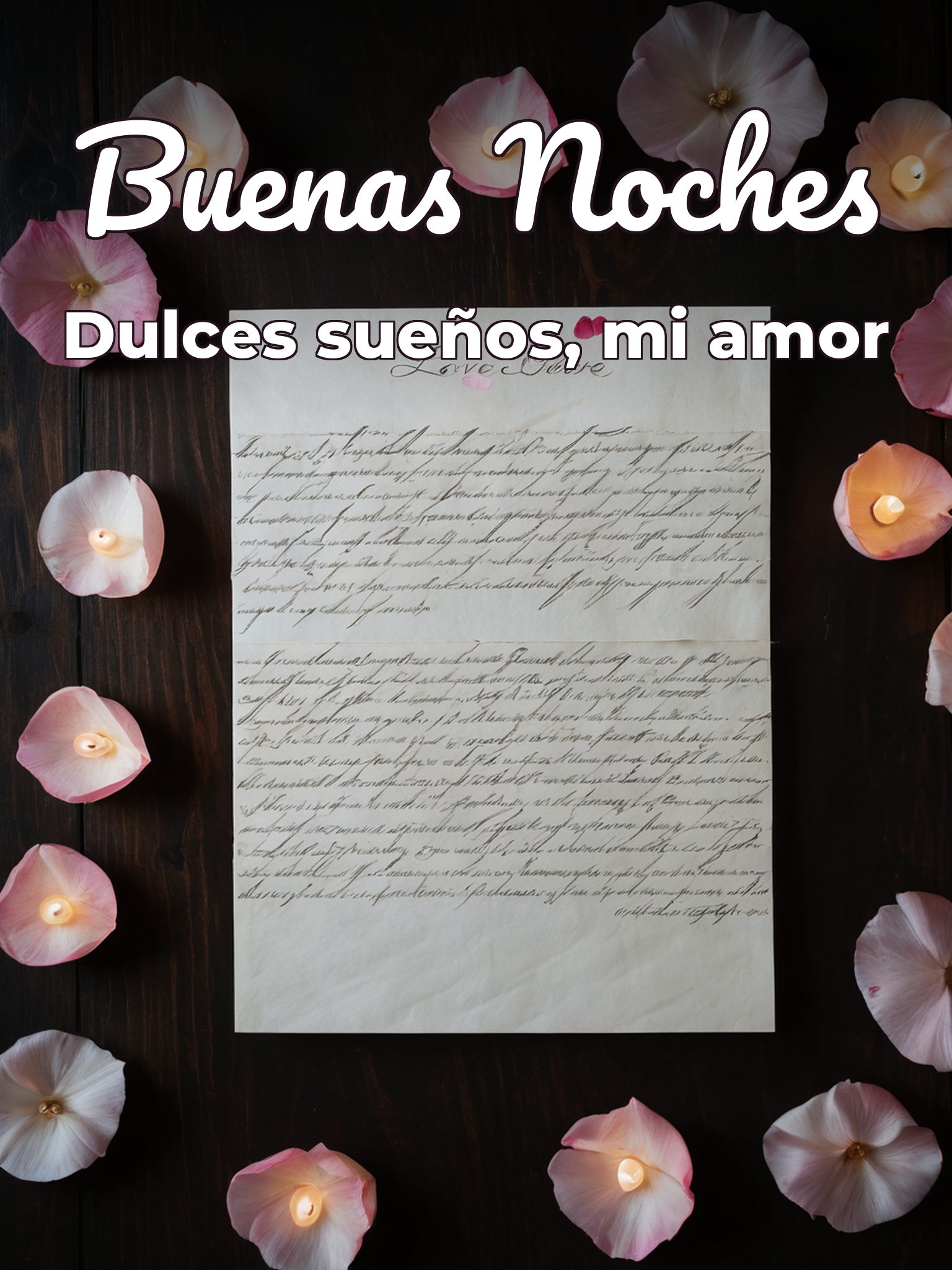 Buenas noches para tu amor para WhatsApp