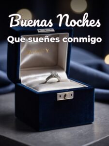 Buenas noches para un amor para Facebook