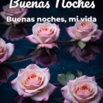 buenas noches buenas noches, mi vida