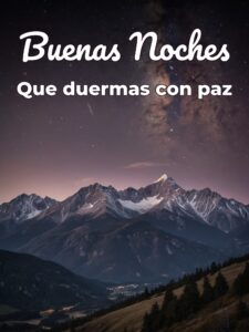 Buenas noches preciosa para celular