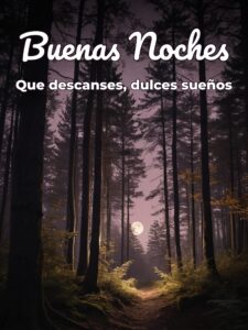 Buenas noches princesa para WhatsApp