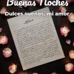 buenas noches dulces sueños, mi amor