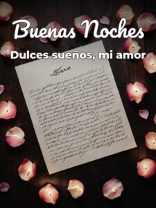 Buenas noches romanticas para mi novia para celular