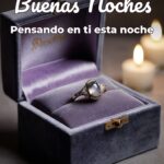 buenas noches pensando en ti esta noche