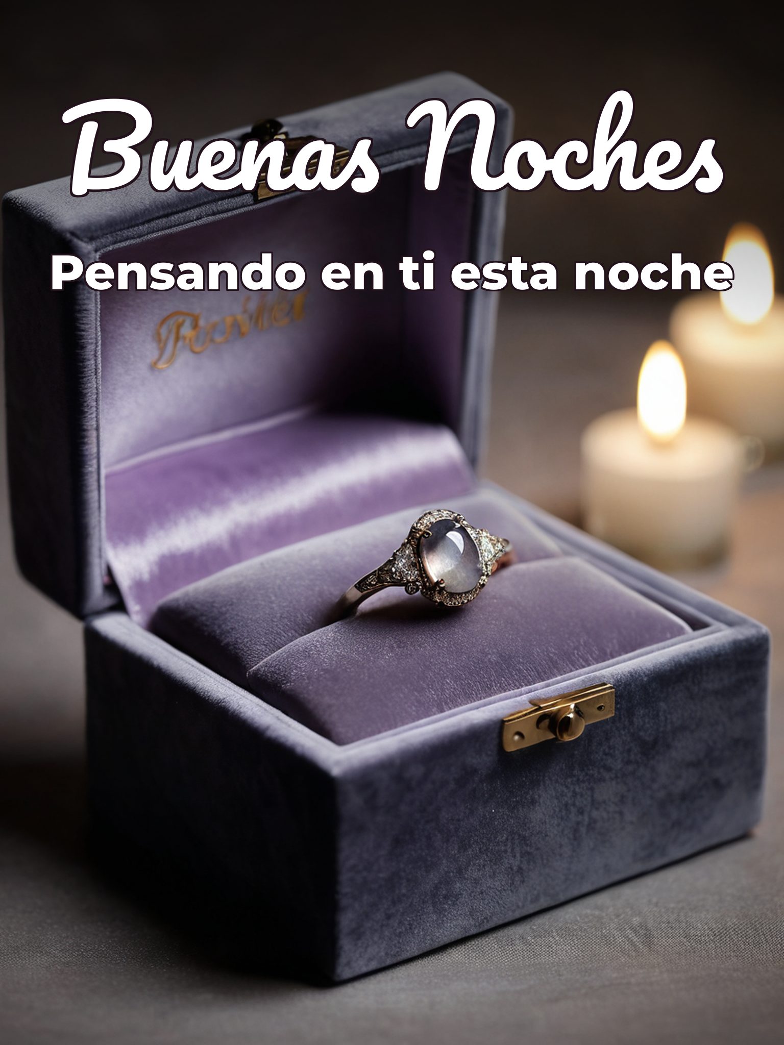 Buenas noches te quiero mucho para Facebook