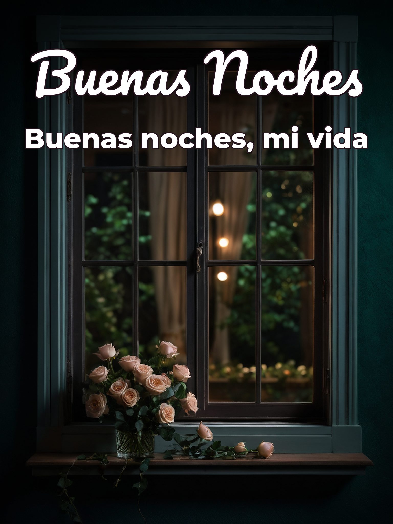 Buenas noches te quiero para WhatsApp
