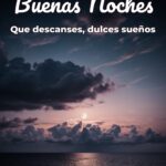 buenas noches que descanses, dulces sueños