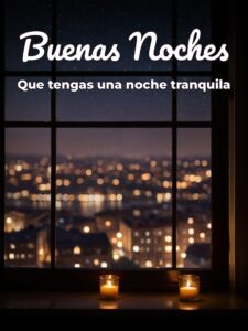 Buenas noches y