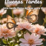 buenas tardes una tarde llena de paz para ti