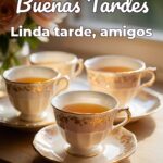 buenas tardes linda tarde, amigos
