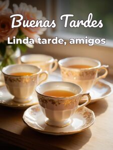 Buenas tardes amigos imágenes para WhatsApp celular