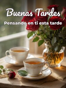 Buenas tardes amor