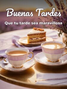 Buenas tardes animadas para WhatsApp celular