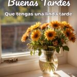 buenas tardes que tengas una linda tarde