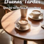 buenas tardes que tu tarde sea maravillosa