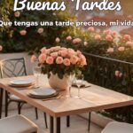 buenas tardes que tengas una tarde preciosa, mi vida