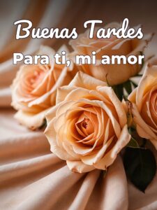 Buenas tardes cariño para WhatsApp celular