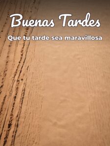 Buenas tardes chicas para Facebook y WhatsApp