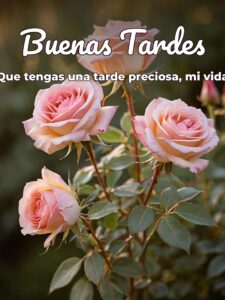 Buenas tardes de amor para WhatsApp celular