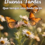 buenas tardes que tengas una linda tarde
