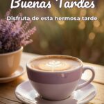 buenas tardes disfruta de esta hermosa tarde
