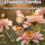 buenas tardes una tarde llena de paz para ti