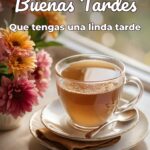 buenas tardes que tengas una linda tarde