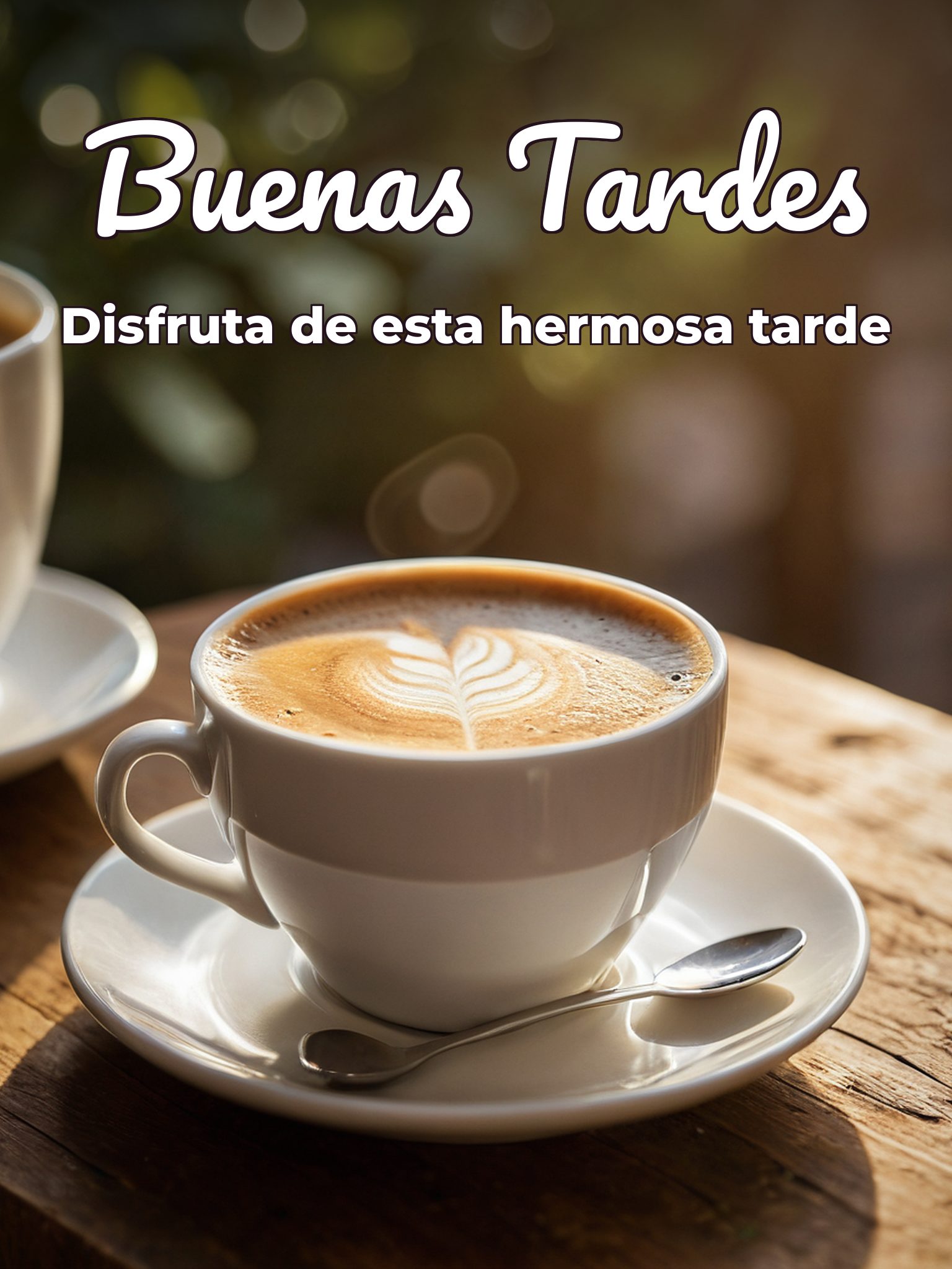 Buenas tardes gif para WhatsApp celular
