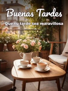 Buenas tardes imágenes bonitas para WhatsApp celular