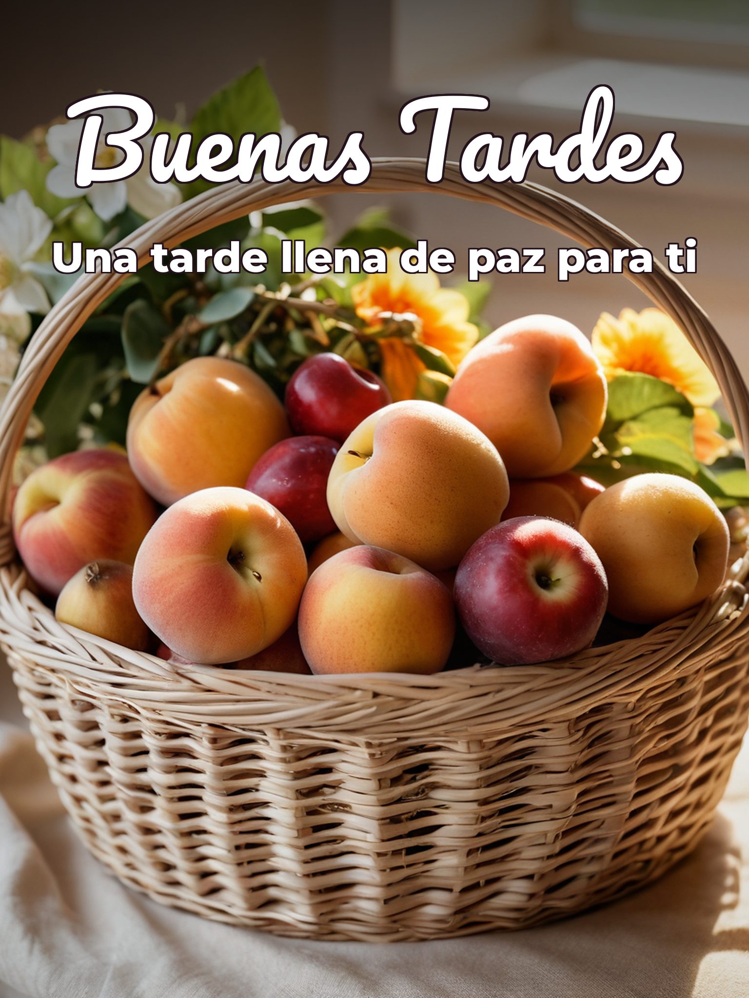 Buenas tardes means para Facebook y WhatsApp