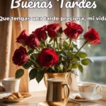 buenas tardes que tengas una tarde preciosa, mi vida
