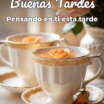 buenas tardes pensando en ti esta tarde