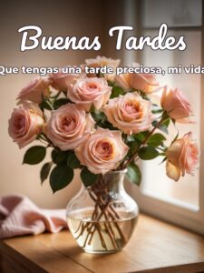 Buenas tardes mi amor para WhatsApp celular