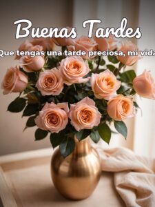 Buenas tardes mi amorcito para WhatsApp celular