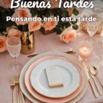 buenas tardes pensando en ti esta tarde