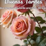 buenas tardes que tengas una tarde preciosa, mi vida