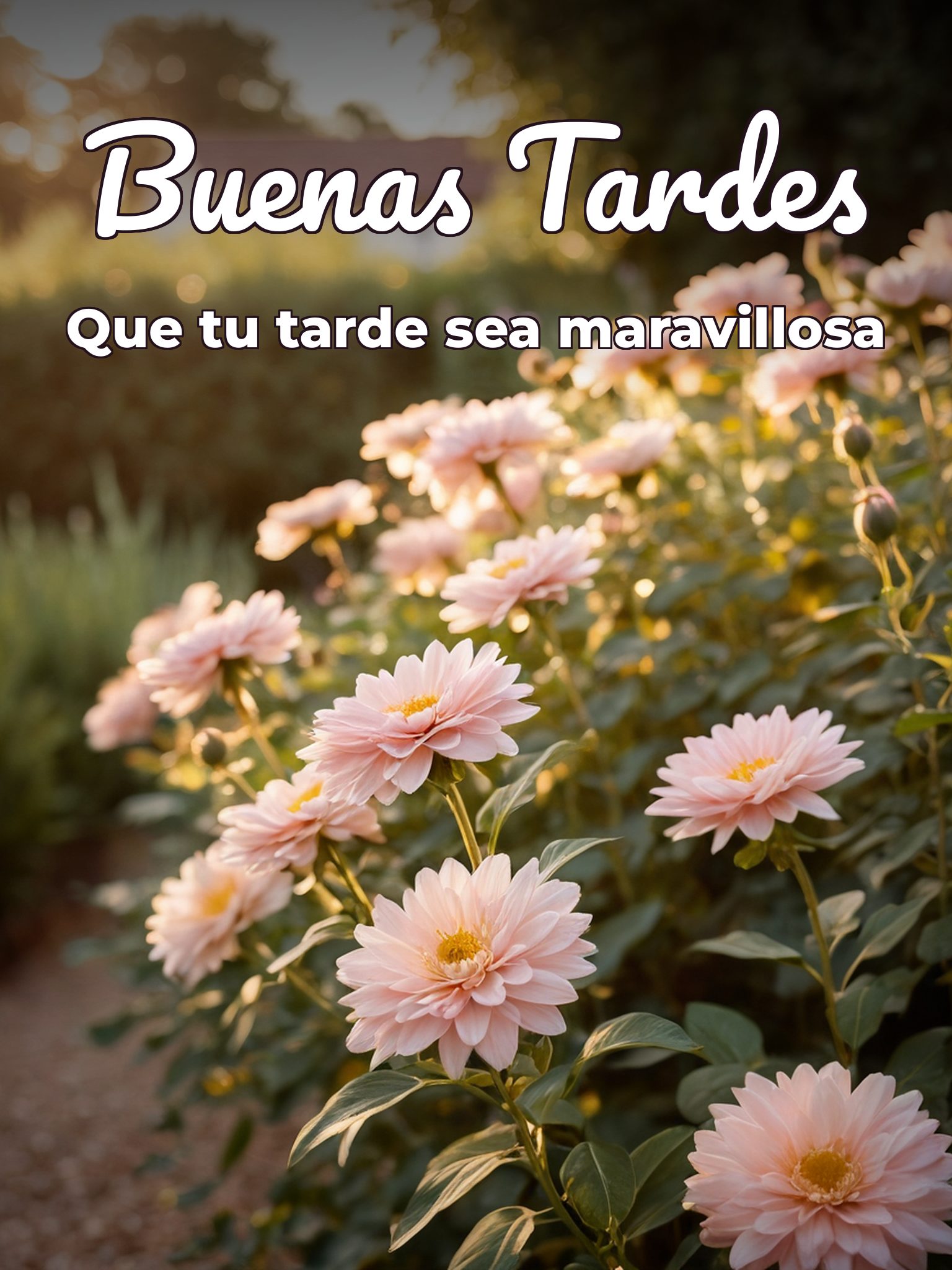 Buenas tardes preciosa para WhatsApp celular