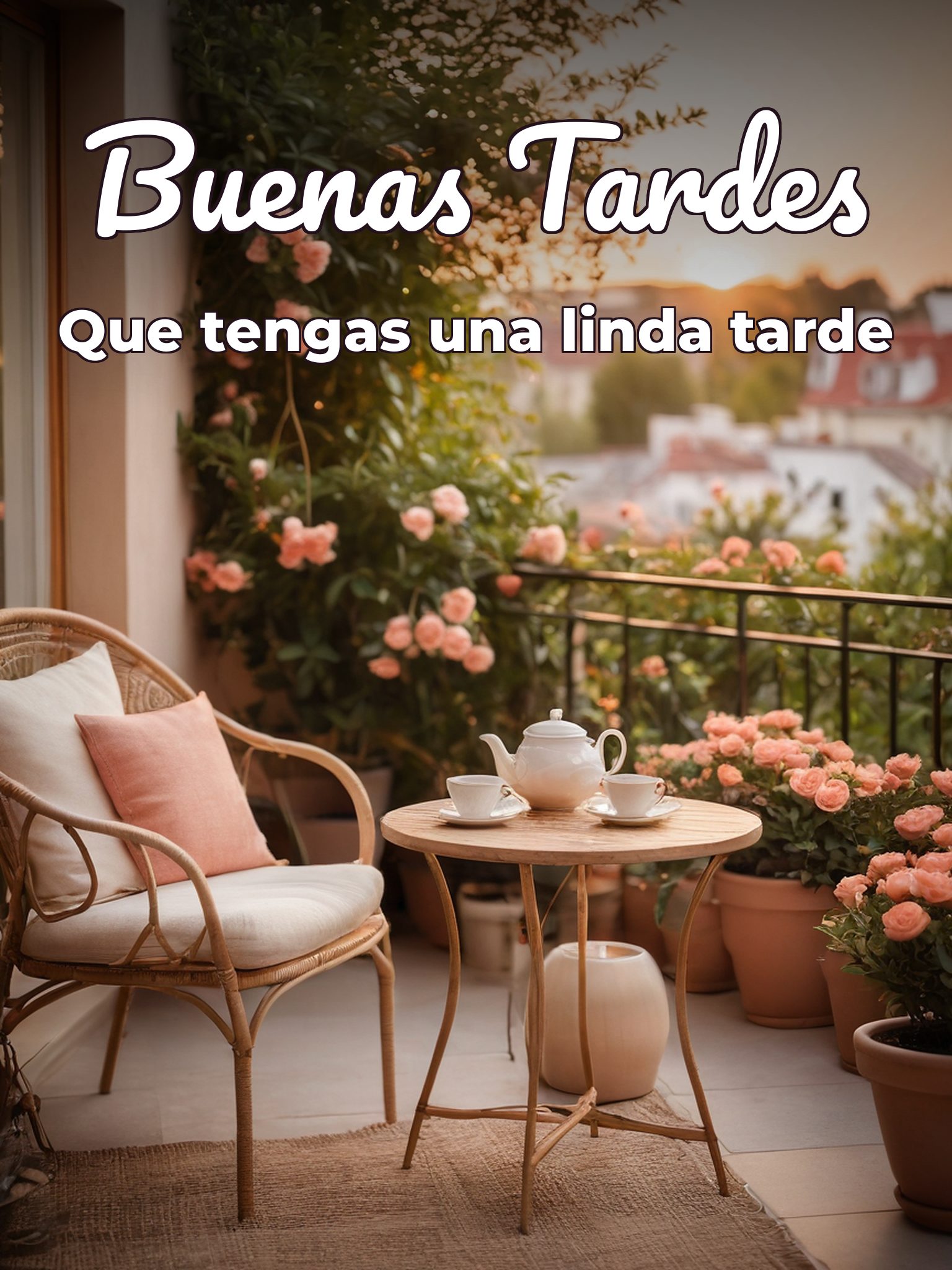 Buenas tardes princesa para WhatsApp celular