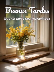 Buenas tardes señorita para WhatsApp celular
