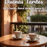buenas tardes una tarde llena de paz para ti