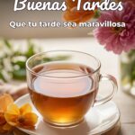 buenas tardes que tu tarde sea maravillosa