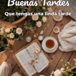 buenas tardes que tengas una linda tarde