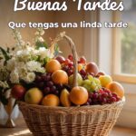 buenas tardes que tengas una linda tarde