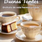 buenas tardes disfruta de esta hermosa tarde