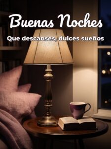 Buenos deseos de buenas noches para Facebook