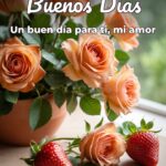 buenos días un buen día para ti, mi amor